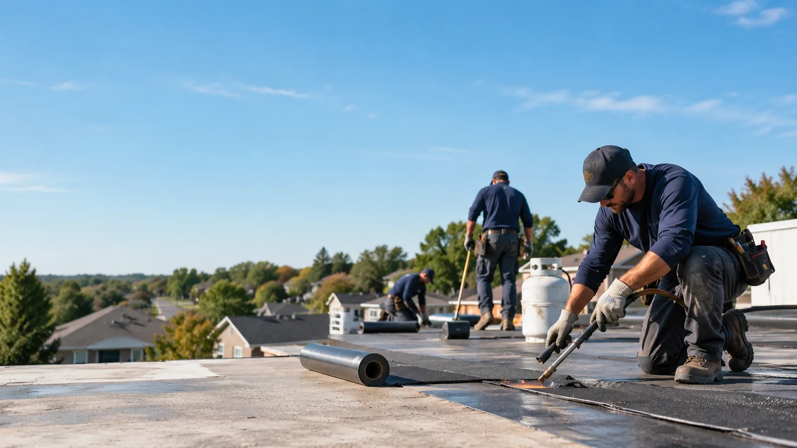 Flat Roof Leak Repair providers in Justin, TX